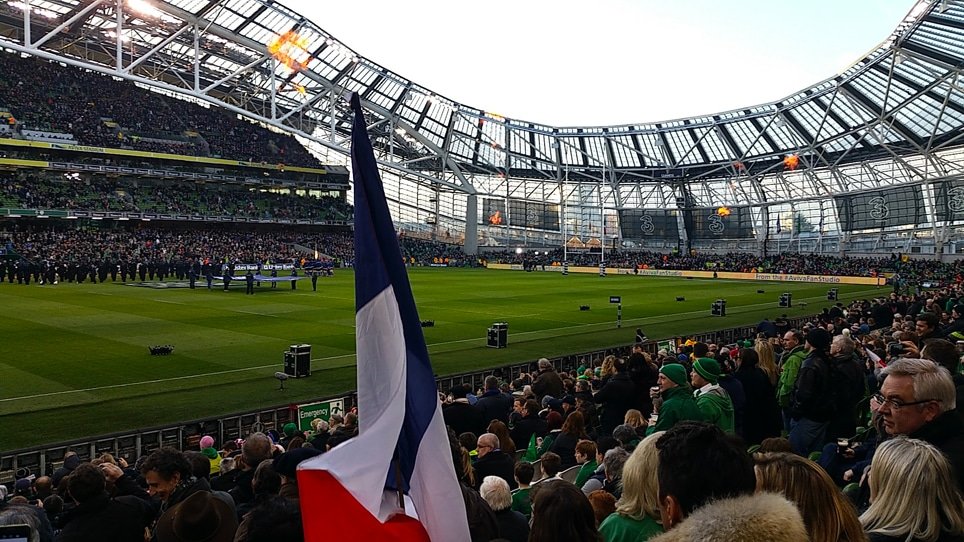 Vivez l'expérience des 6 Nations pour les déplacements des Bleus