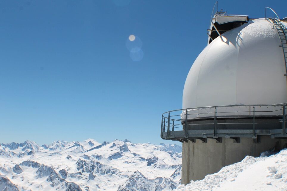 Splendide le panorama depuis le Pic du Midi 